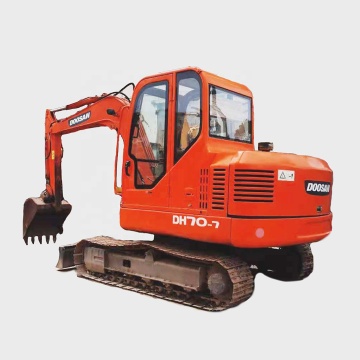 Hot Sale: Original Used Mini DOOSAN DH70 7TON Excavator from Korea - Nice Quality Construction Machine