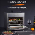 Outdoor Portable Infrared Propane Gas Grill: Rapid Steak, Meat, and Seafood Cooking on Stainless Steel Tabletop Stove