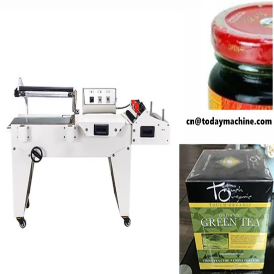 Box Wrapping Sealer with heat shrinkable packaging wrapping machine