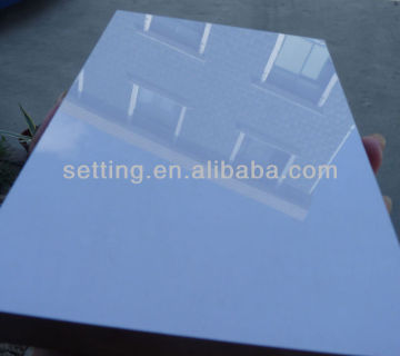 mirror effect MDF UV board for furnitur board