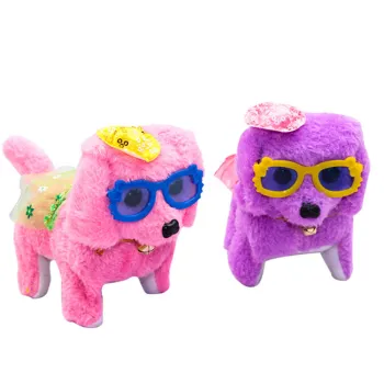 Cute singing plush stuffed electrical toy