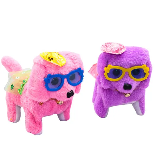 Cute singing plush stuffed electrical toy