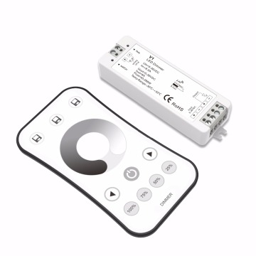 SKYDANCE R6-1+V1 Remote Control Kit with RF 2.4G Wireless Receiver LED Dimmer Controllers - Single Color