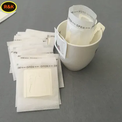 Ultrasonic Seal Imported Paper Drip coffee Filer Tea Bags