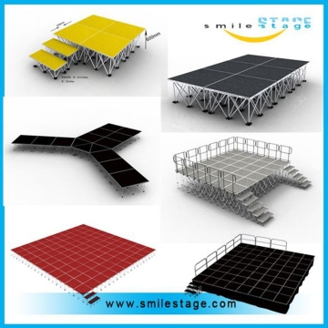 Lightweight Portable Folding Stage Equipment