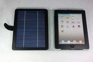 Removable 5 Watts Powerful Ipad Solar Charger Case Battery For Ipad1 / Ipad2