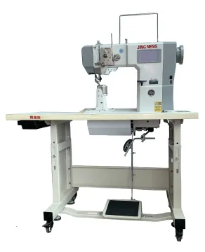 Single Needle Post Bed Shoe Industrial Sewing Machine with Compound Feed