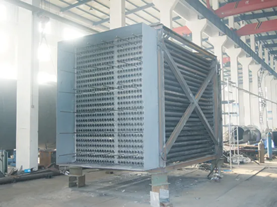 Raw gas heater heat pipe bundle DRI