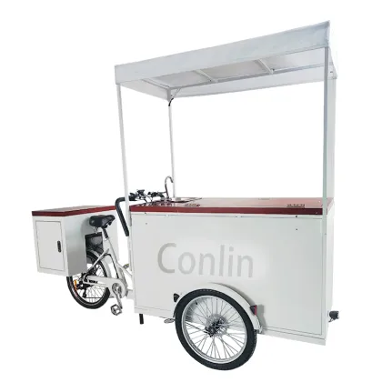 Wholesale Mobile Coffee Bike and Dessert E-Bike for Sale