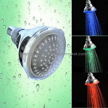 water colorful lighting led top shower celling shower