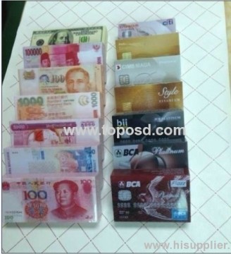 Creative Gift Speaker Bank Cards Coins Plastic Mini Card Speaker China's Advantage Factory 
