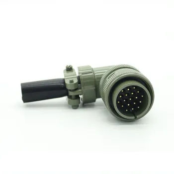 MS3108A22-14P Right Angle Male Connector 19pin