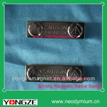 Strong Magnetic Name Badge