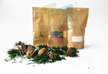 Print Zipper Packaging Bag with Window