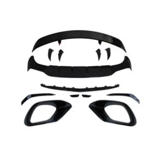 CLA45S Style Body Kit PP Car Parts Front Bumper Aero Kit for BENZ W118 CLA45 AMG 2019-2023