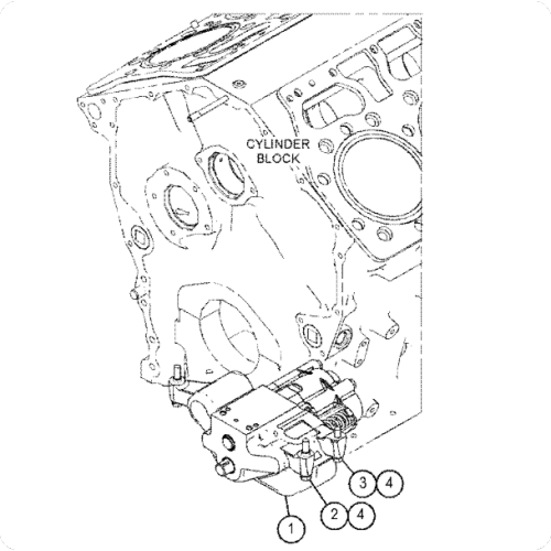 Bulldozer D11 Oil Pump 5202925/520-2925
