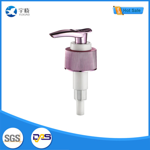 مضخة لوشن معدنية مضلعة ممتازة لتغليف مستحضرات التجميل