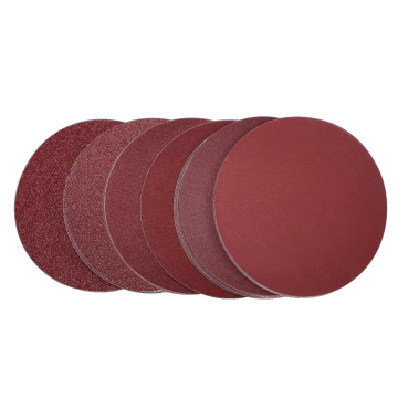 5 Inch Hook and Loop Adhesive Multi Holes 60 Grit Sanding Discs for Cars