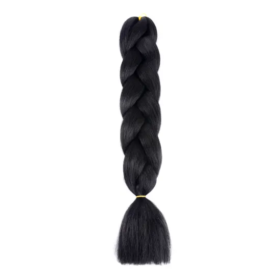 100G 24Inch Single Ombre Color Glowing For Hair Wholesale Synthetic Hair Extension Twist Jumbo Braiding Hair