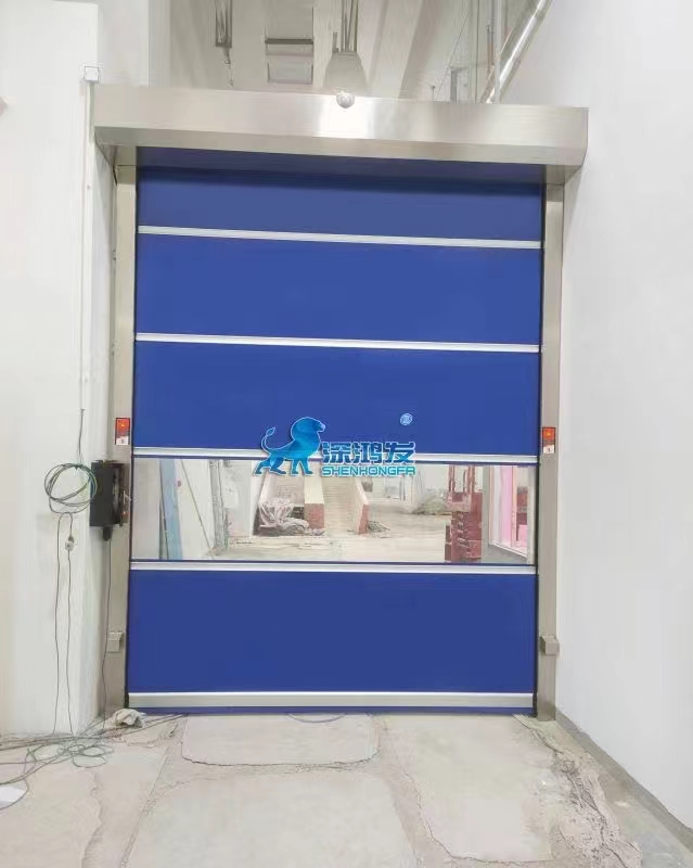 Industrial PVC High Speed Rolling Door