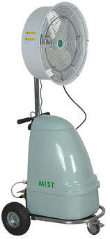 High Pressure Water - Proof Portable Industrial Mist Fan 110 / 220v 20" 90 Degree