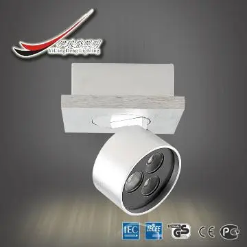 White LED energy saving adjustable downlighting for hotel