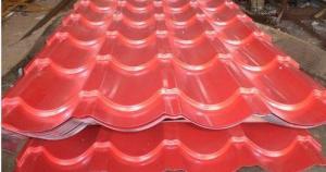 Red Color Corrugated Roofing Sheets