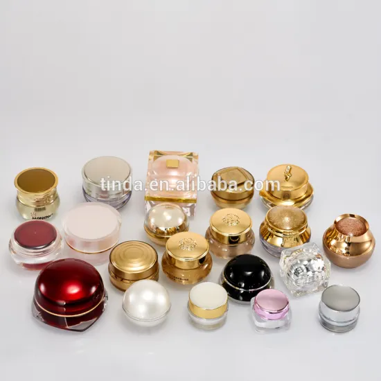 cream packaging. mini jar plastic mason jars