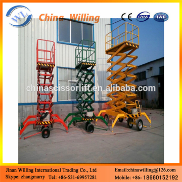 2017 Mobile cheap automatic scissor lift