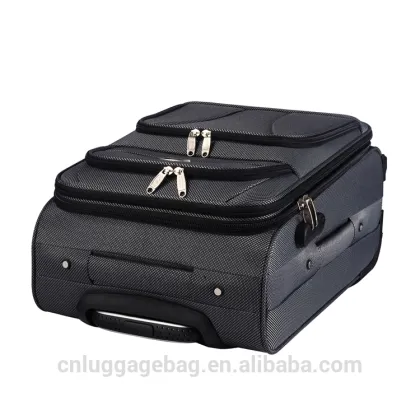 Formal business use 3 pieces and 4 pieces nylon trolley luggage/primark luggage portable travel