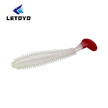 Iscas de pesca macia de alta qualidade - Letóia 4cm/1g 9cm/4g Worm Tail iscas