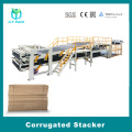 Linha de papelão corrugada Stacker Auto Stacker