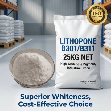 Lithopone B301 B311 28% Zns High White Powder