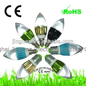 E14 base high quality egg candle light 3.5w 220lm