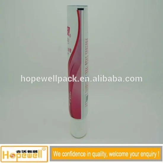 Hot sale manufacture laminated hair removing cream packaging tubes,cosmetic plastic tube