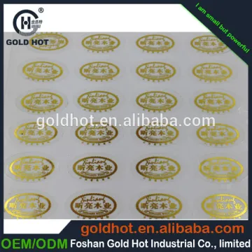 High Quality poly dome sticker customized Accept Paypal