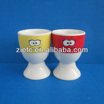 small size ceramic egg mug for Easter day with customized logo
