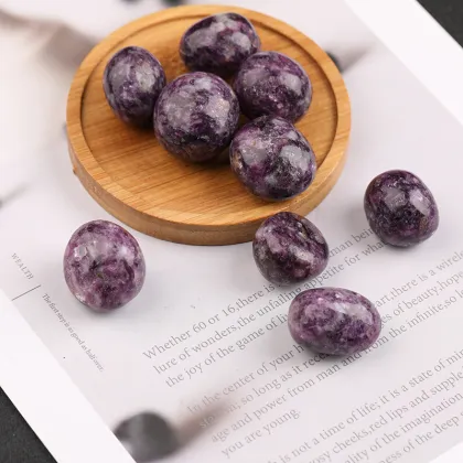 Wholesale Mother of Purple Cloud Crystal Stone Feng Shui Decorations