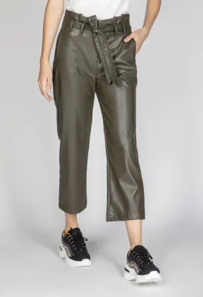 High Waist Sexy Pu Leather Women Pants