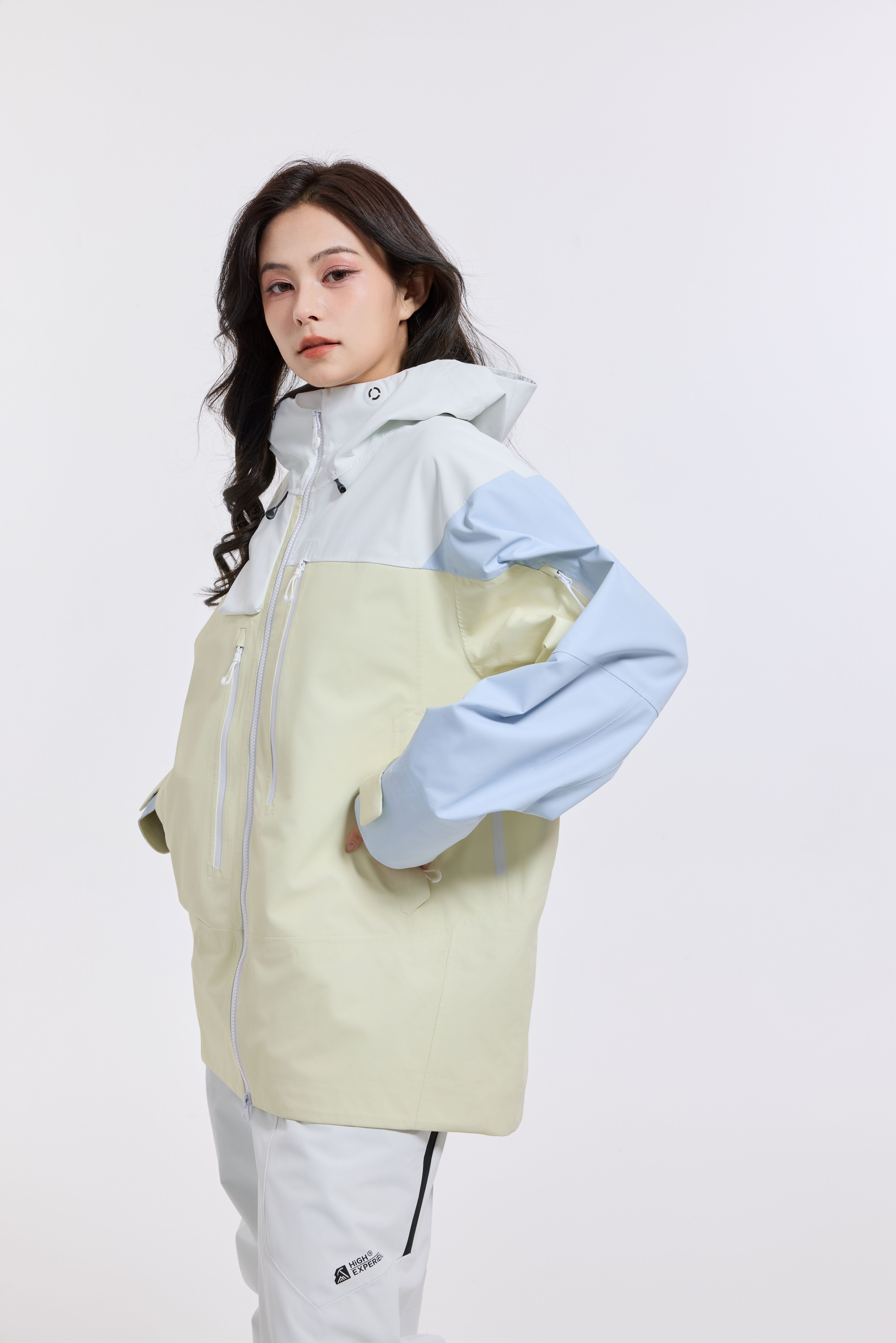 Skiwear women waterproof professional men snowboard jacket
