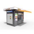 Street-side mobile fast food kiosks