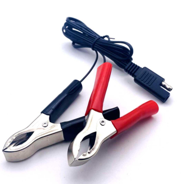 SAE With Alligator Clamp Charging Cable