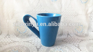 ZIBO XINYU XY-450 V-shape Newly Design Coffee Cup with Irregular Handle