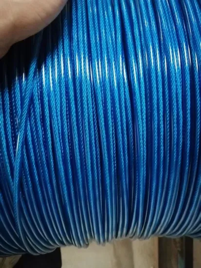 Corrosion Resistant Coated Steel Wire Rope