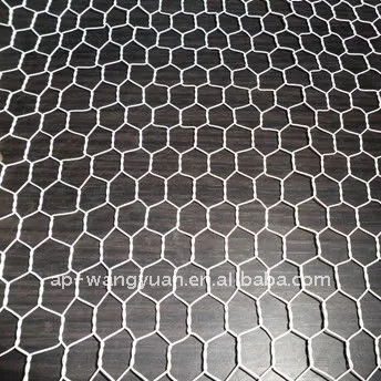 low carbon iron hexagonal mesh