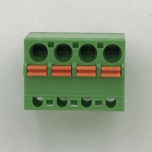 Front Plug spring female terminal block pitch 5.08MM