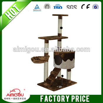 aimigou wholesale cat toy / indoor sisal cat tree