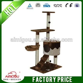 aimigou wholesale cat toy / indoor sisal cat tree