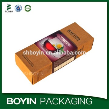 Fancy design custom folding gift box wholesale