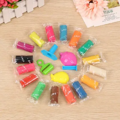 Fully Automatic Plasticine Play Dough Packaging Machine - DZB-360